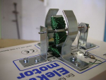 Elektromotor (gebaut von Schülern aus der Klasse 9)