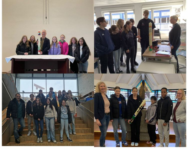 Collage Osterkerzen 2023