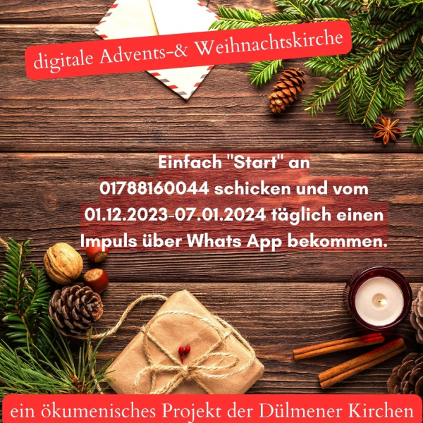 digitale Adevents und Weihnachtskirche
